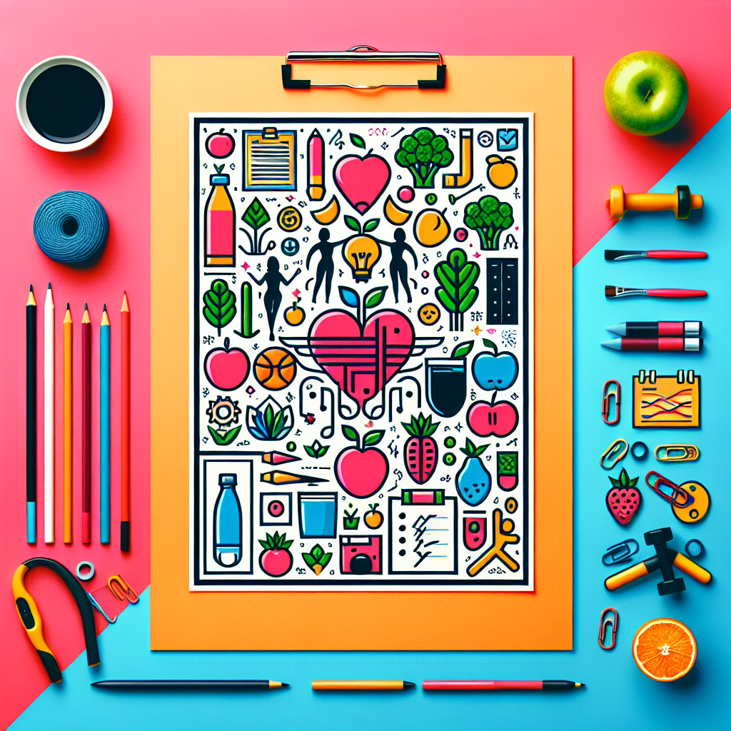 Ide Kreatif Desain Poster Hidup Sehat yang Mudah Digambar