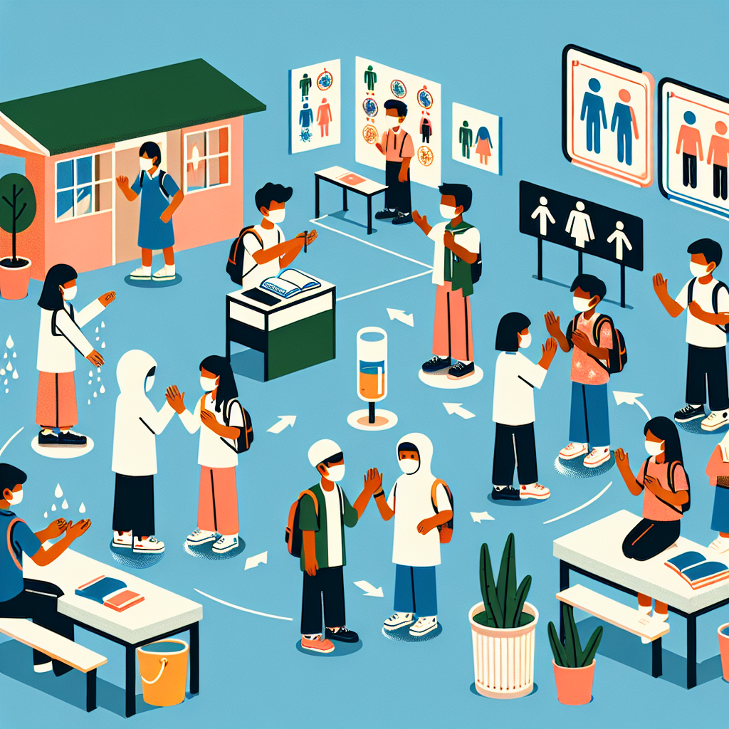 Mendorong Kebiasaan Sehat Melalui Poster Perilaku Hidup Bersih di Sekolah