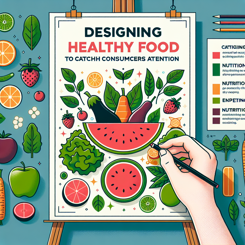 Kiat Desain Poster Makanan Sehat yang Menarik Perhatian Konsumen