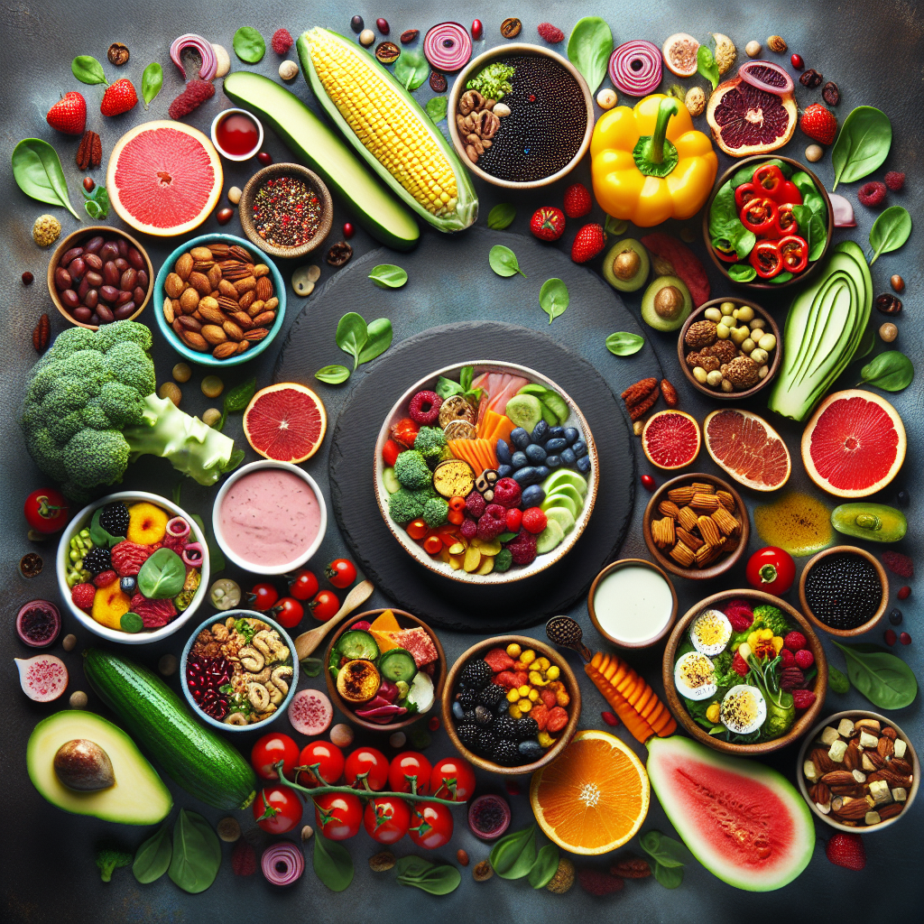 Membuat Gambar Makanan Sehat yang Menggugah Selera dan Menyegarkan Mata